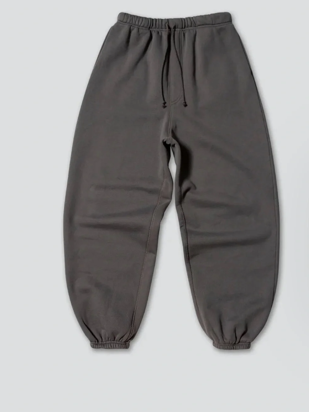 Elwood Elastic-Waist joggers Charcoal gray unisex